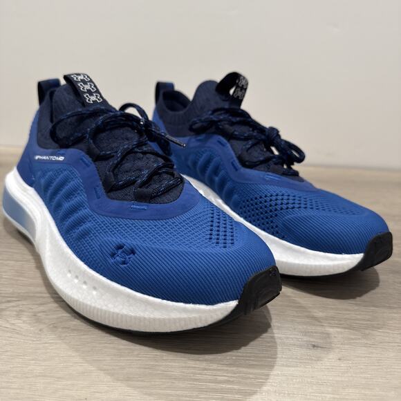 New Under Armour HOVR Phantom 4 Sneakers Blue/White Men’s Size 8.5 3027593-400 main image 16